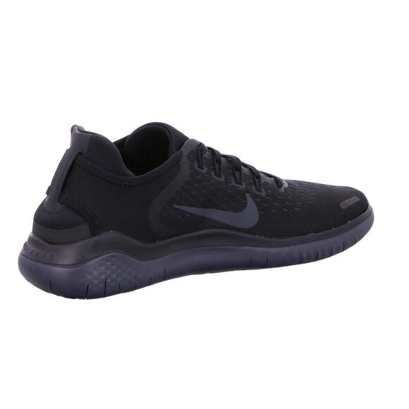 NWT Nike Free RN 2017 Unisex Sneaker Black/Anthracite Size 9 UK